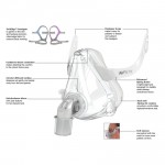 Replacement Elbow Assembly for Resmed AirFit F10 and Quattro Air